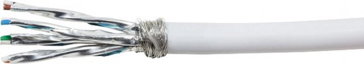 LogiLink CPV0040 netwerkkabel Wit 50 m Cat7 S/FTP (S-STP)