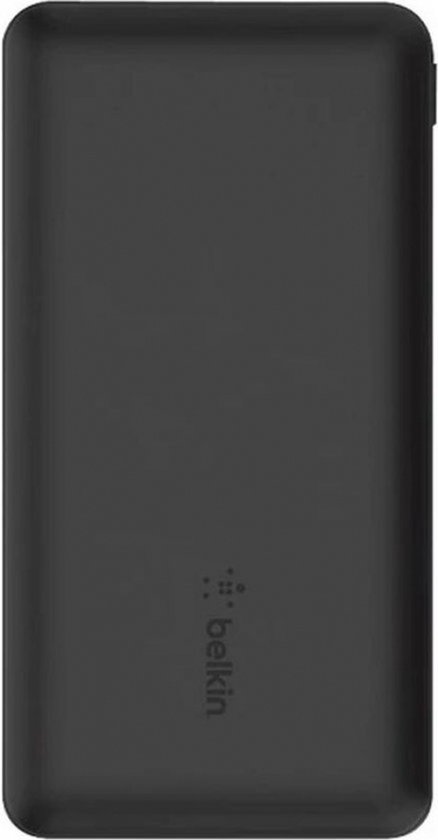 Belkin Boost-Up Charge 10.000 mAh Powerbank - USB-A naar USB-C-Kabel - 3-Poorts - Geschikt voor iPhone - 15W - Zwart