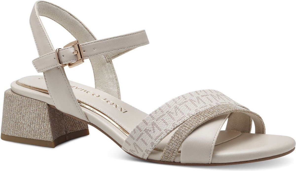 Marco Tozzi Dames Sandaal 2-28324-42 402 F-breedte Maat: 39 EU
