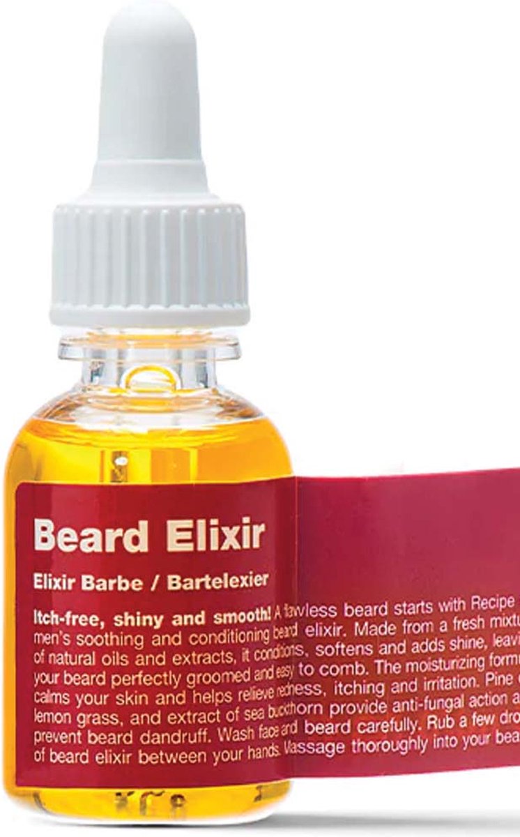 Recipe For Men - Verzorgende en Hydraterende Baardolie - Beard Elixir 25ml