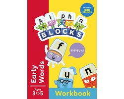 Numberblocks, Alphablocks and Colourblocks Workbooks- Alphablocks Early Words (Red Level Workbook)
