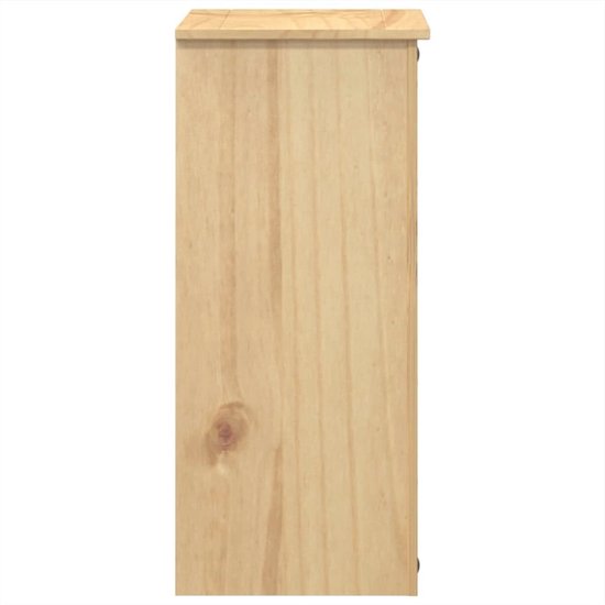 Ladekast 80x40x89 cm van massief grenenhout met 5 lades