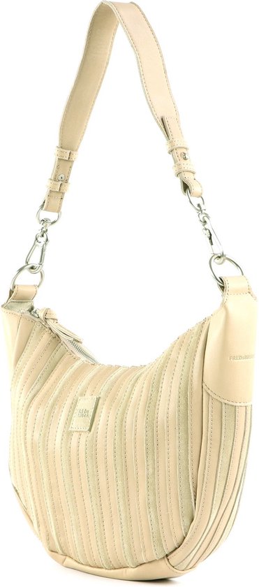 FREDsBRUDER Cuir Sac à épaule bandoulière Sac à épaule Ravi Shoulderbag Beige