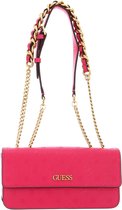 Sac à épaule GUESS Becci Girlfriend Carryall - Magenta/violet, 100% Polyuréthane