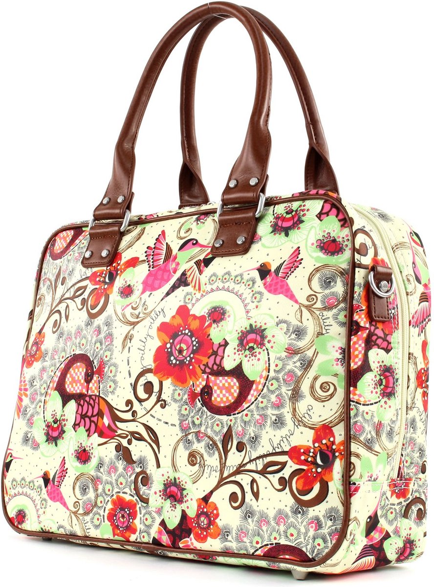 Oilily Tropical Birds OCB9102 Carry All Off Sac à main pour | WhichOne Oilily Tropical Birds OCB9102 Carry All Off Sac à main pour | WhichOne