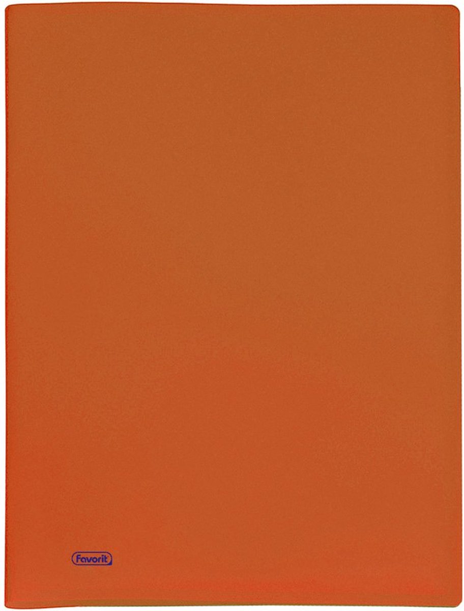 Favorit 100460297, A4, Polypropyleen (PP), Oranje, 60 vel, 220 mm, 300 mm