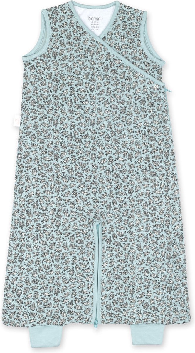 BEMINI Babyslaapzak - MAGIC BAG 4-12m - TOG 0.5 - Zomerjersey - Heidi Opalin