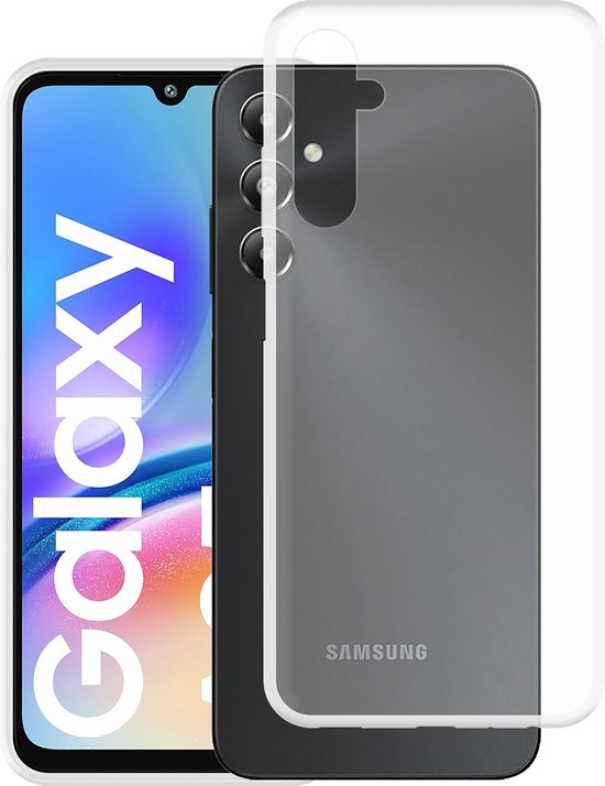 Étui Cazy Soft TPU adapté au Samsung Galaxy A05s - Transparent