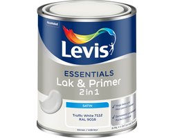Levis - Essentials Lak & Primer - Traffic White (Ral 9016) - 0,75 L
