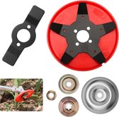 Bol.com Onkruidborstel-bosmaaier mes-tuingereedschap grastrimmerkop-elektrisch gereedschap . aanbieding