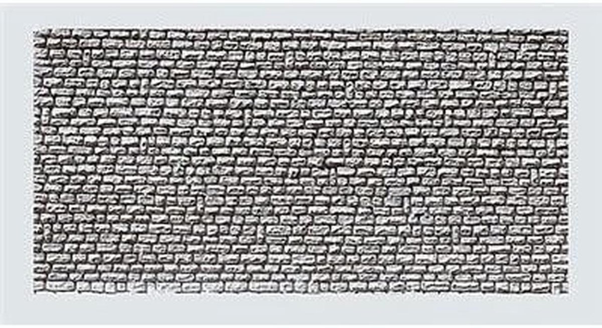 Muurplaat natuurstenen blok 250 x 125 mm