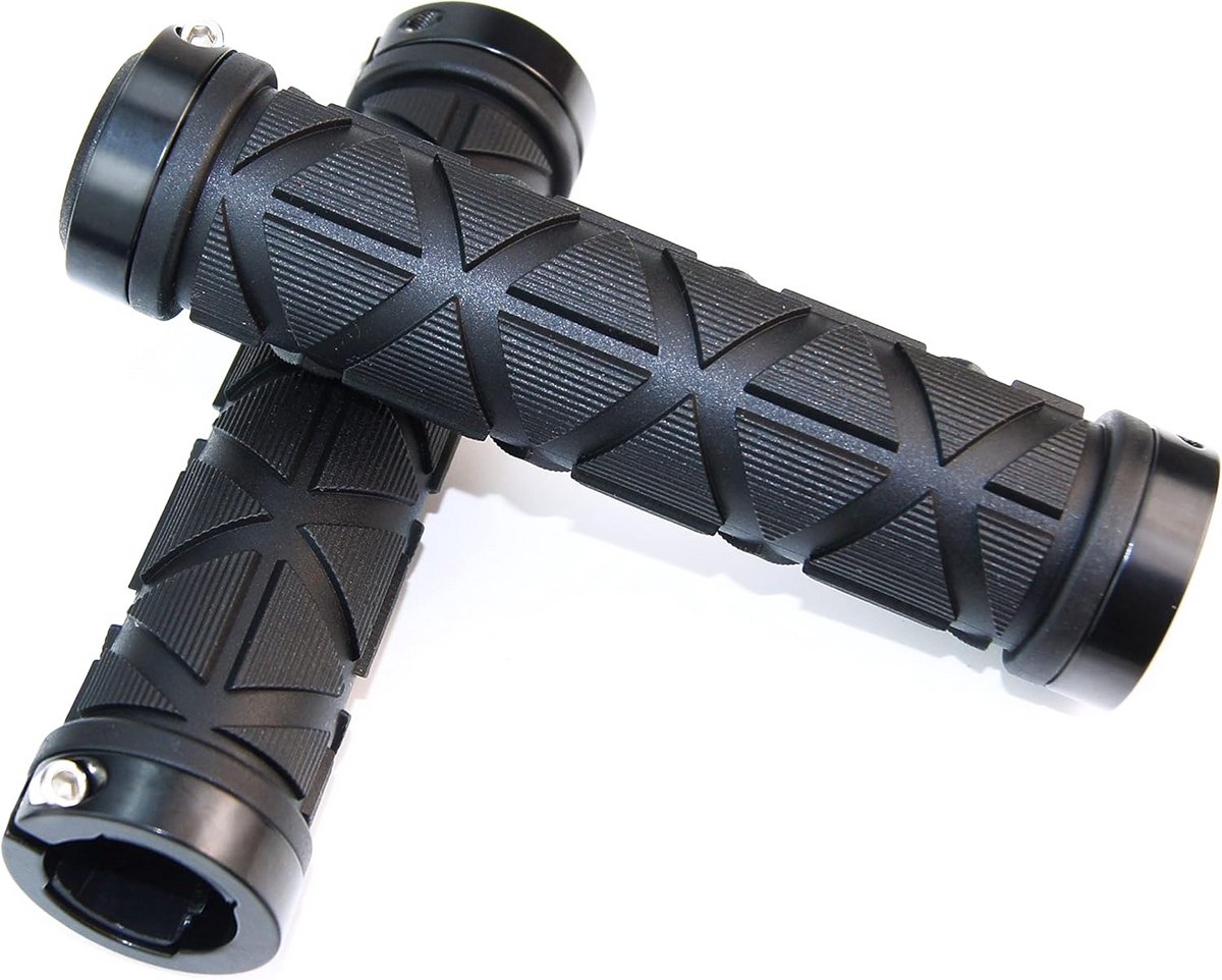 Lock On Mountainbike Handvatten - Zacht Rubber - Anti-Slip