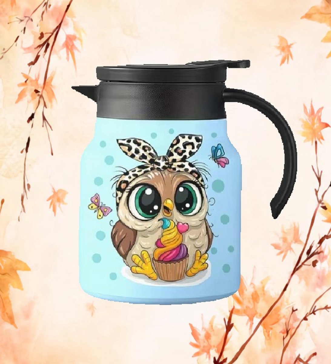 Theepot - thermos - theepot met filter - thermoskan - koffie - theekan