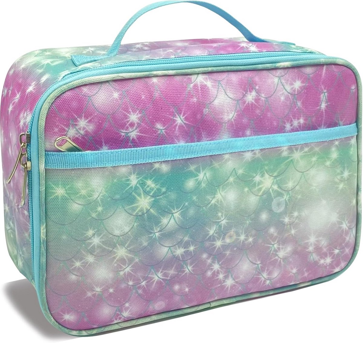 Kindvriendelijke lunchbox voor school en buiten, wasbare en herbruikbare kinderlunchtas met isolatie