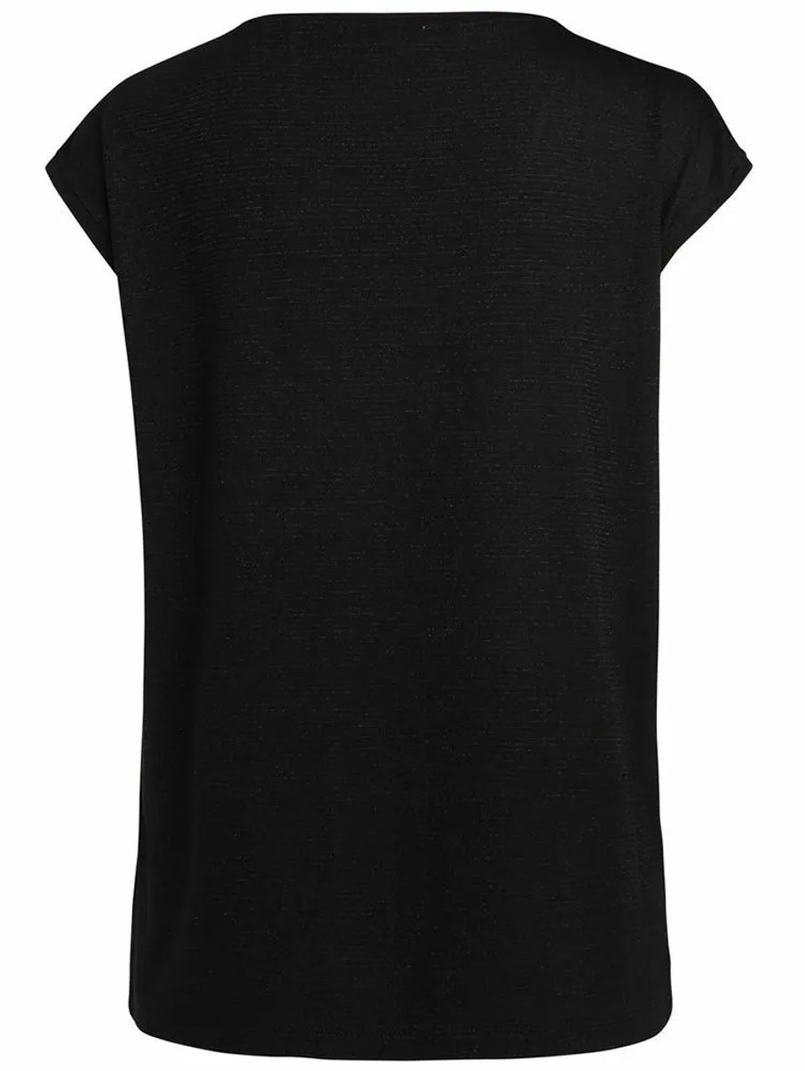 PIECES PCRIA LS New Tee Noos T-Shirt, Bianco, M Donna