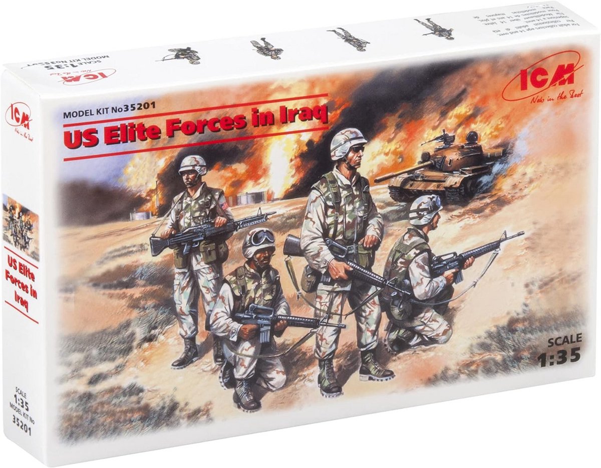 US Strijdkrachten Irak Modelbouwset Schaal 1:35
