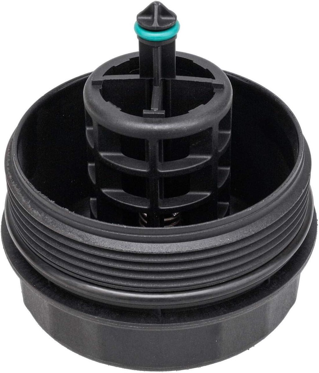 MK Stoer -Olie Filter Behuizing Cover Cap - Olie Filter - Motor - Compatibel voor BMW N52 - Zwart - Vervangende Olie Filter Behuizing - Geschikt voor 2006-2013 BMW N52 Motor - Zwart Model