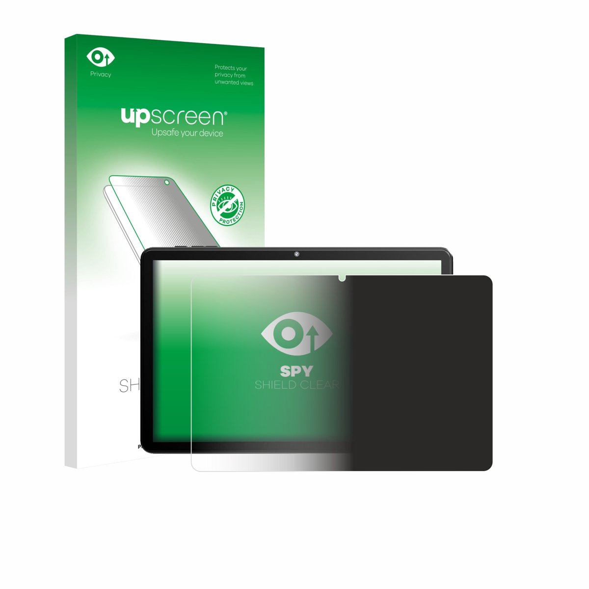 upscreen - privacy screenprotector voor Rebecco Z50 10.1" - Folie Beschermfolie Blauwlichtfilter