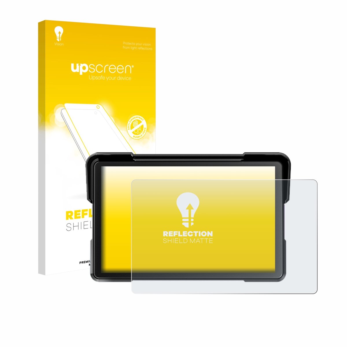 upscreen - Screenprotector voor NFOIEIS Basico 7" - Folie Beschermfolie anti glare matte