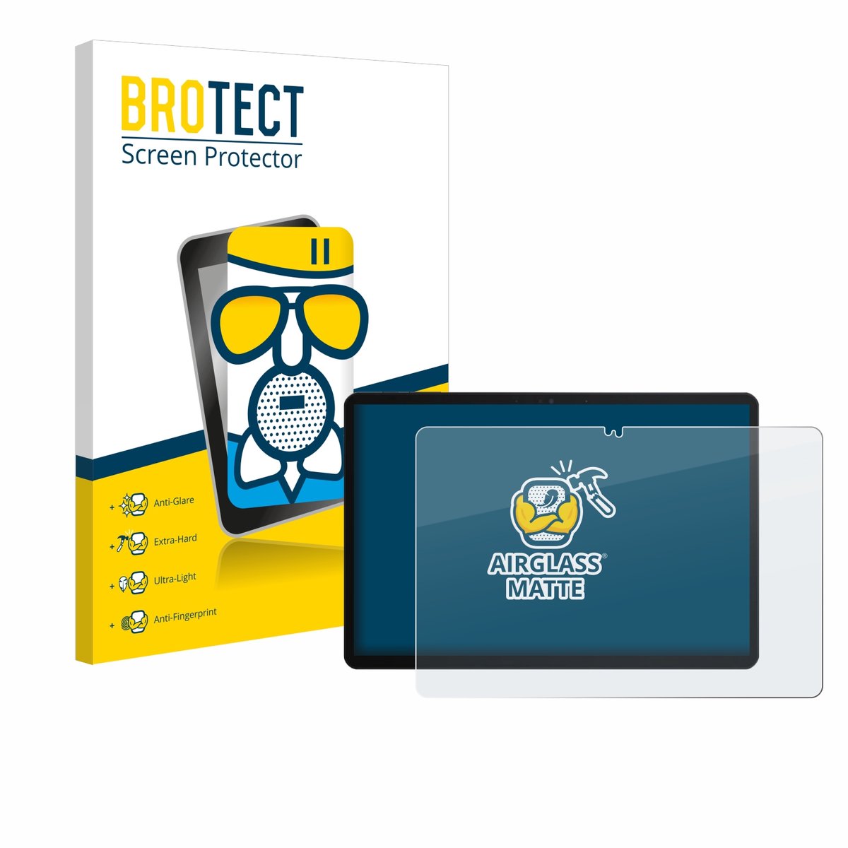 BROTECT - Screenprotector voor Chuwi Hi10 X1 - Folie Beschermfolie Beschermglas matte