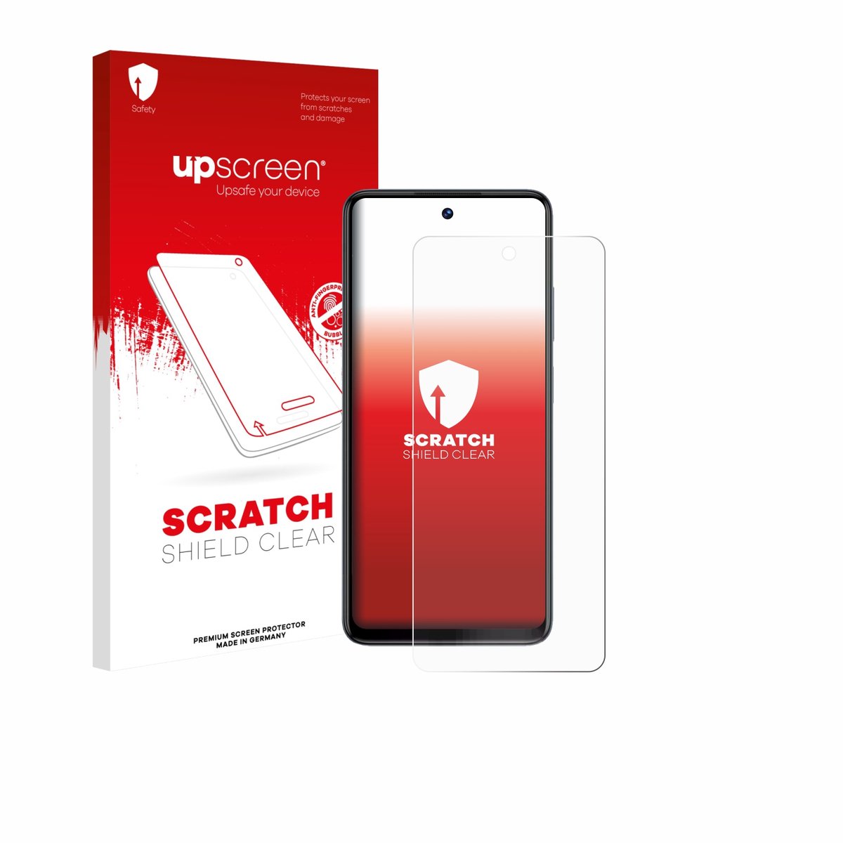 upscreen - Screenprotector voor Philips S7710 Omni 10 - Folie Beschermfolie transparant