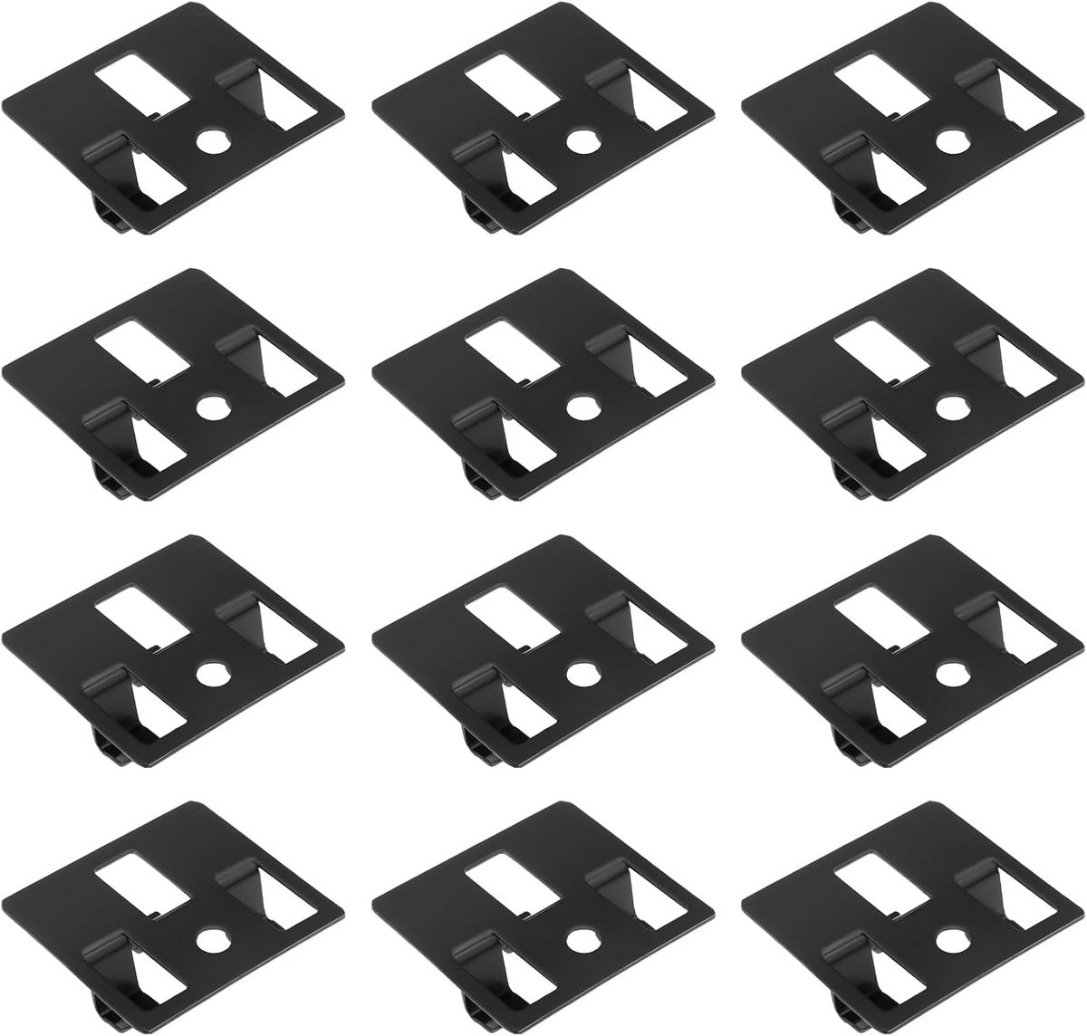 100 stuks Composiet Terrasplanken Clips voor Verborgen Bevestiging