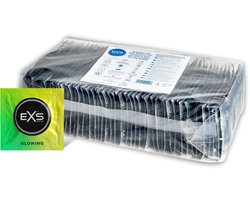 EXS Glow in the Dark lichtgevende condooms 100 stuks (grootverpakking)