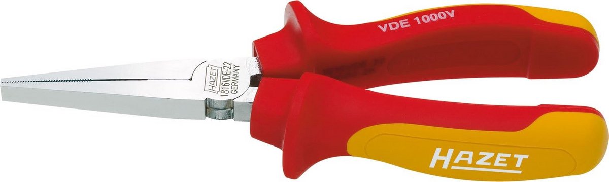 VDE Vlakke Neustang 160 mm - Geïsoleerde Klem- en Buigtang tot 1000V