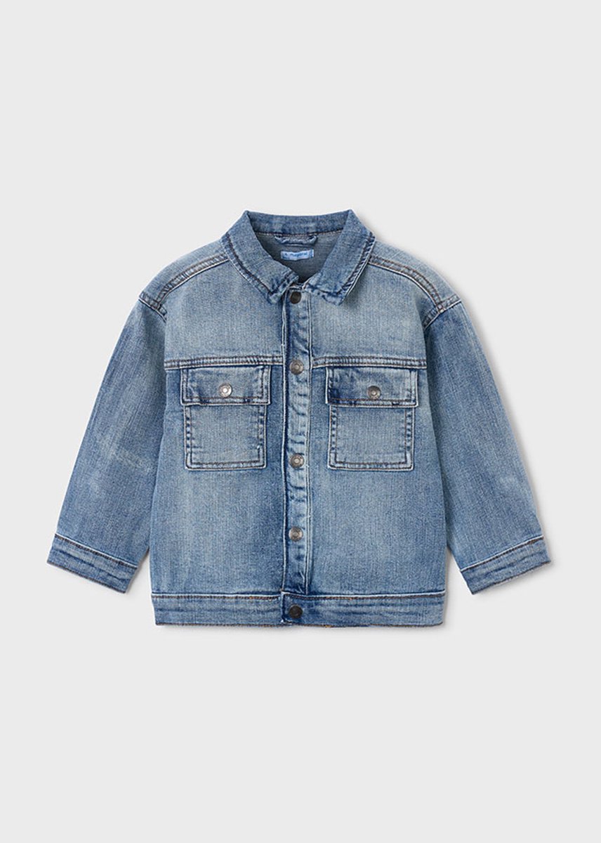 MAYORAL - Jongens jas - Maat 134 - Jongens - Jeans -