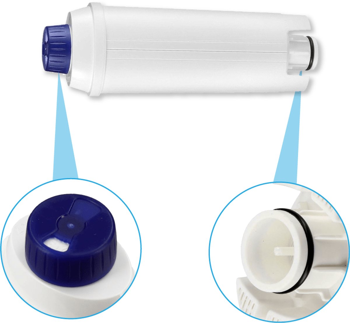 GLACIER FRESH(12 Stück)Wasserfilter für DeLonghi GLACIER FRESH(12 Stück)Wasserfilter für DeLonghi