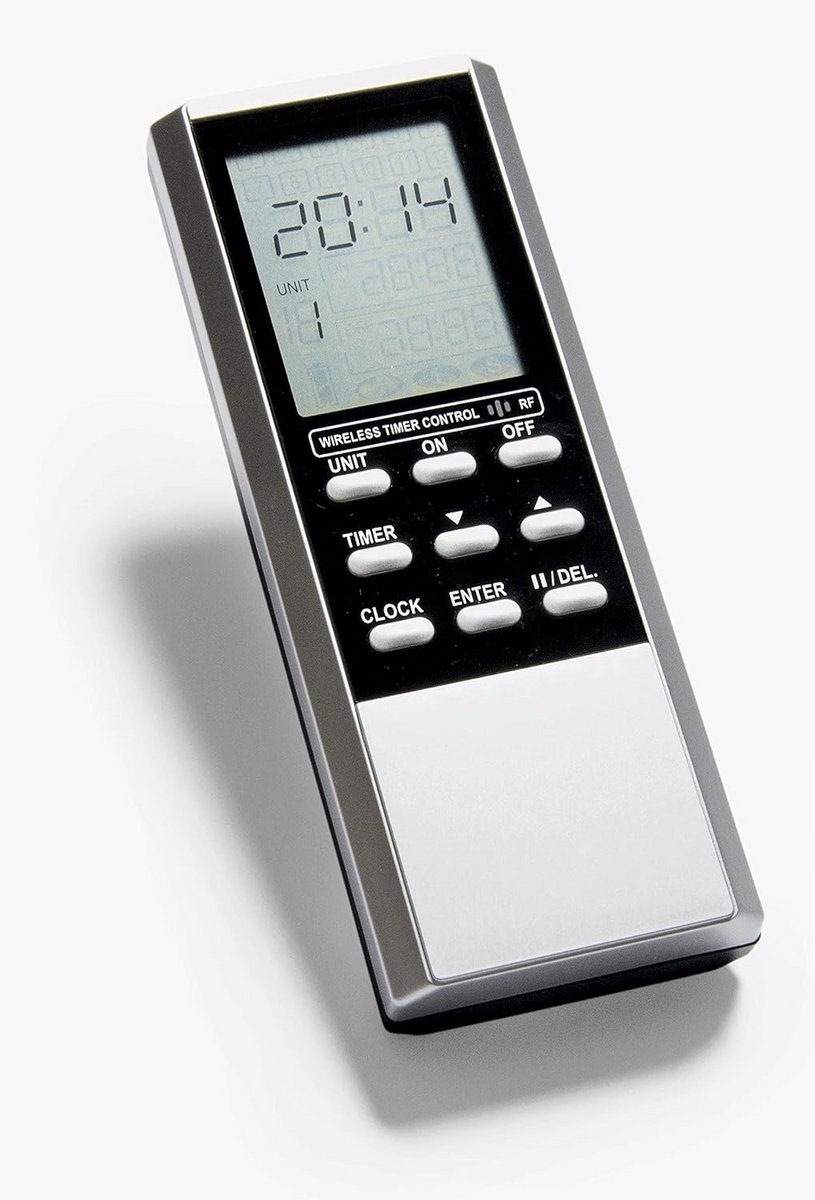Draadloze Timer Afstandsbediening voor Slimme Rolluiken, Verlichting en Apparaten