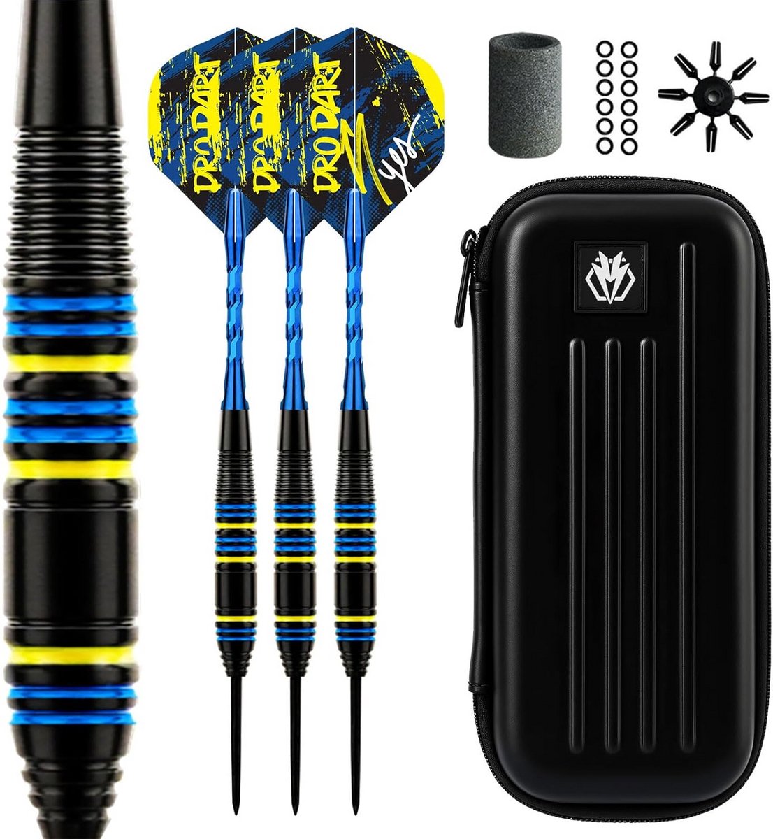 Professionele Stalen Tip Darts Set - 3 Metalen Dartpijlen voor Heren en Dames