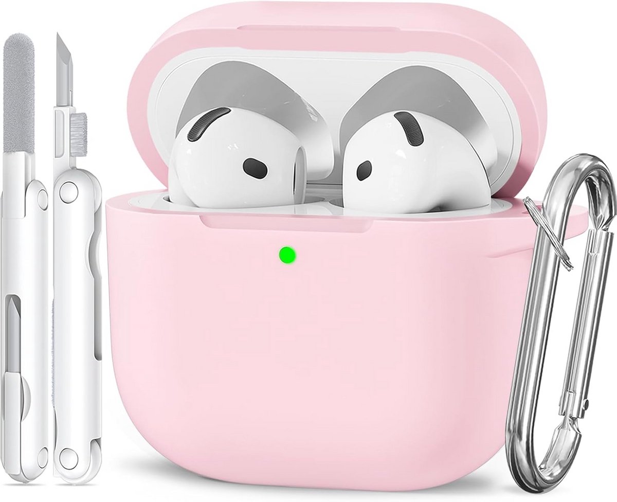 Beschermhoes voor AirPods 4 met Reinigingsset