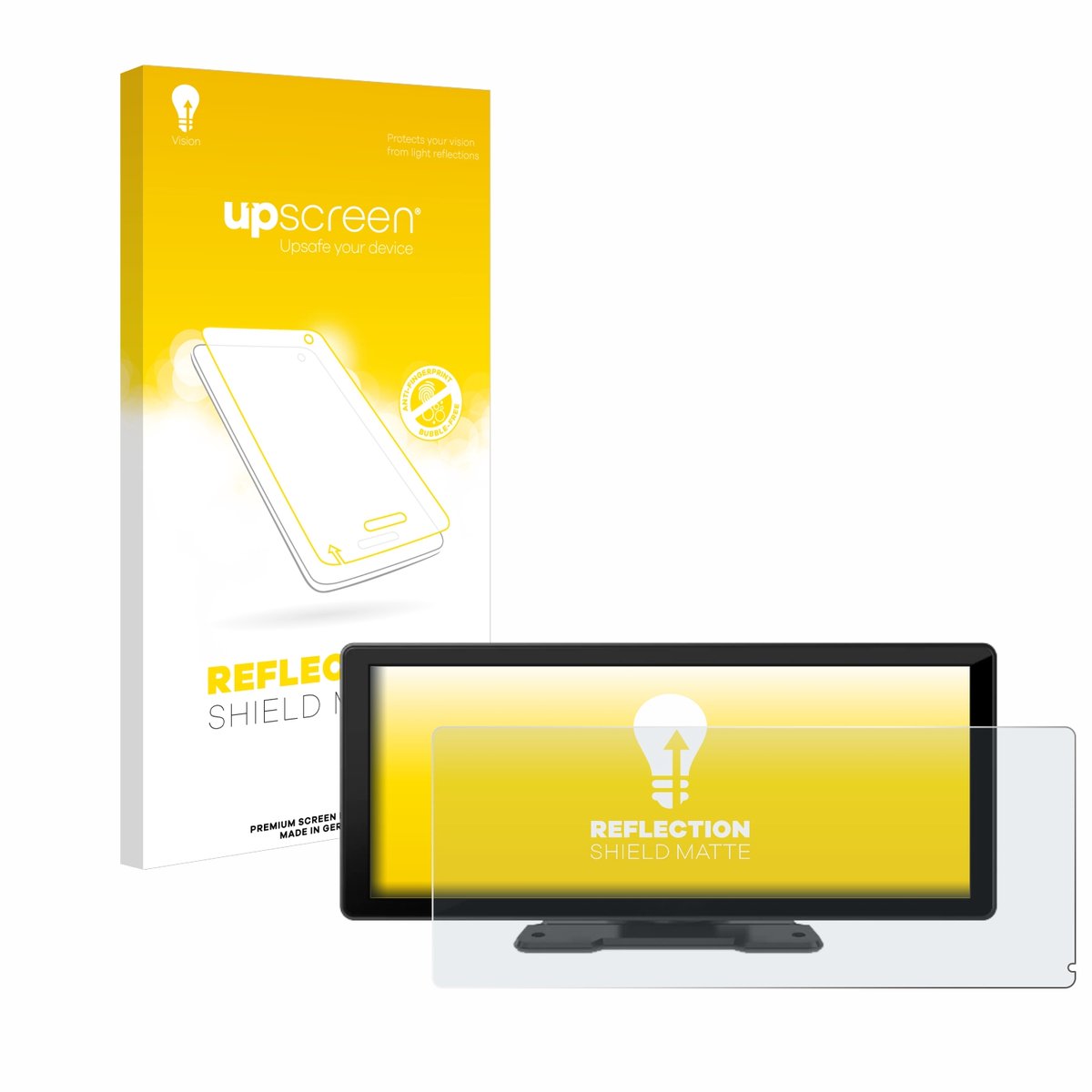 upscreen - Screenprotector voor Carpuride W103 10.3" - Folie Beschermfolie anti glare matte