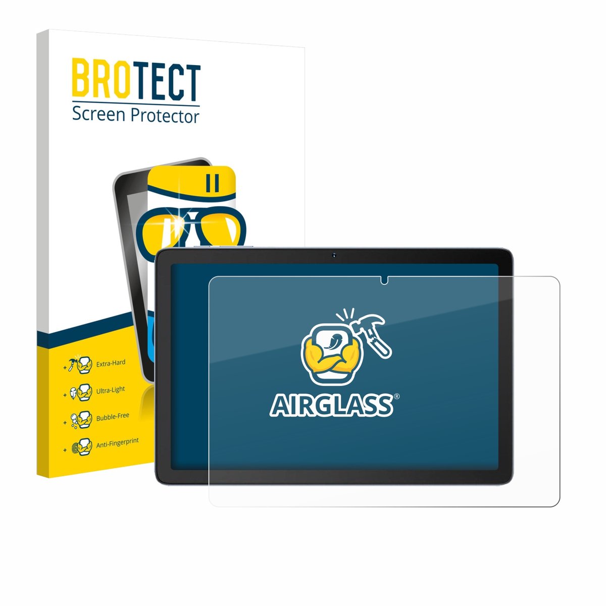 Screenprotector voor Hotwav Pad 12 Beschermglas transparant