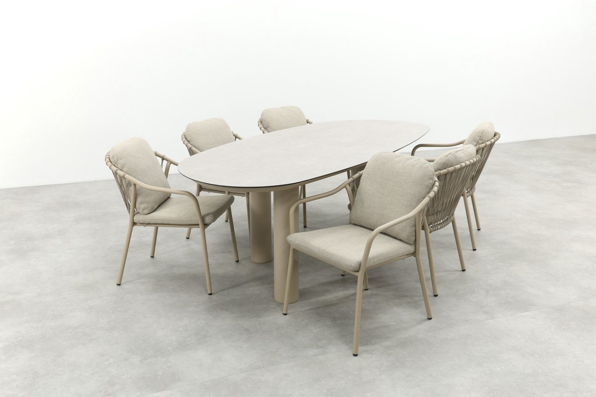 Taste by 4 Seasons Pisa/Denia organische tuinset 240x105 cm