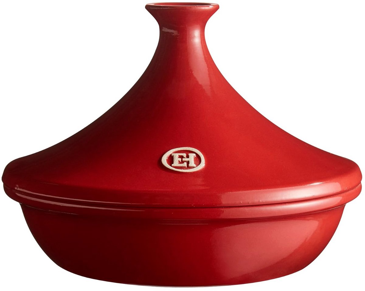 Tajine stoofpot keramiek 32 cm zwart grijs
