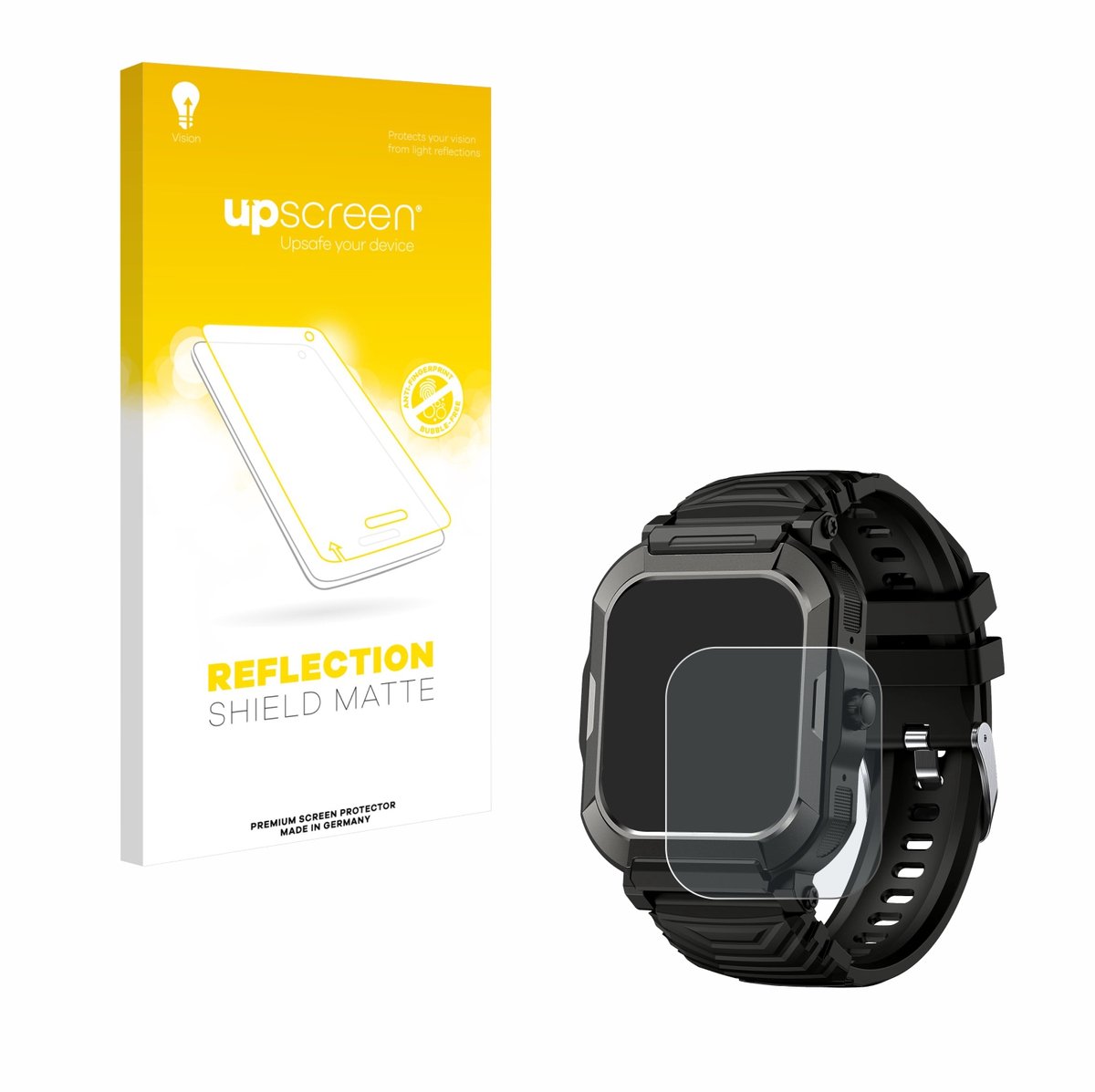 upscreen - Screenprotector voor Popglory H52 - Folie Beschermfolie anti glare matte