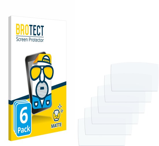 BROTECT - Screenprotector voor Fluke MultiMeter 115 - Folie Beschermfolie matte 6 Stuks
