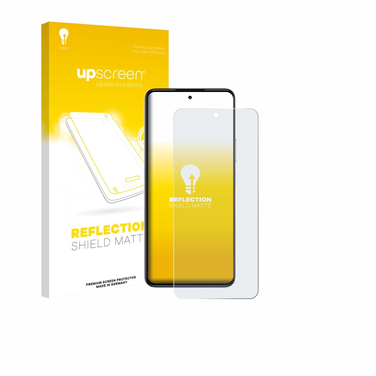 upscreen - Screenprotector voor realme P4x - Folie Beschermfolie anti glare matte