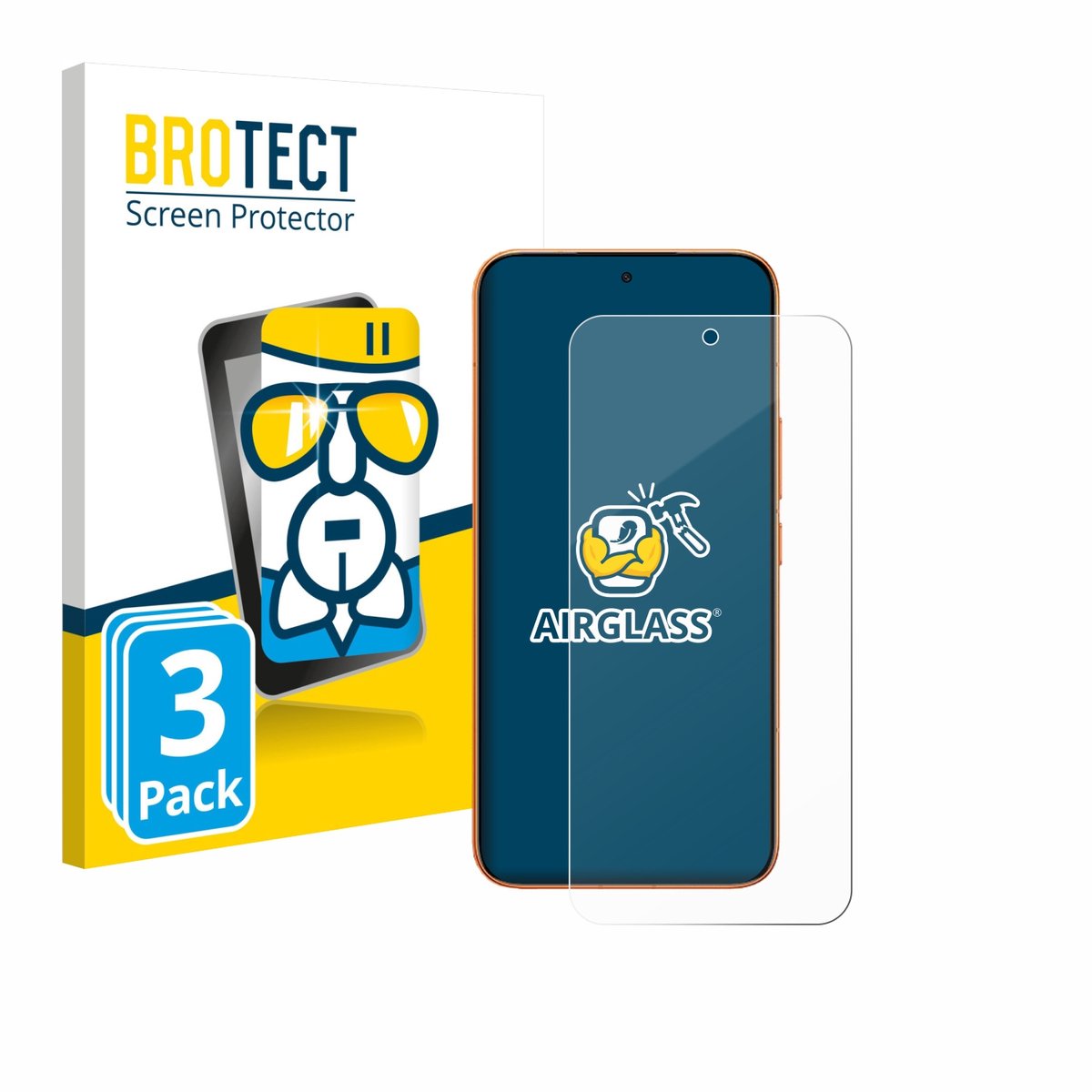 Screenprotector 3 Stuks voor Xiaomi Redmi Turbo 5 Max Beschermglas transparant