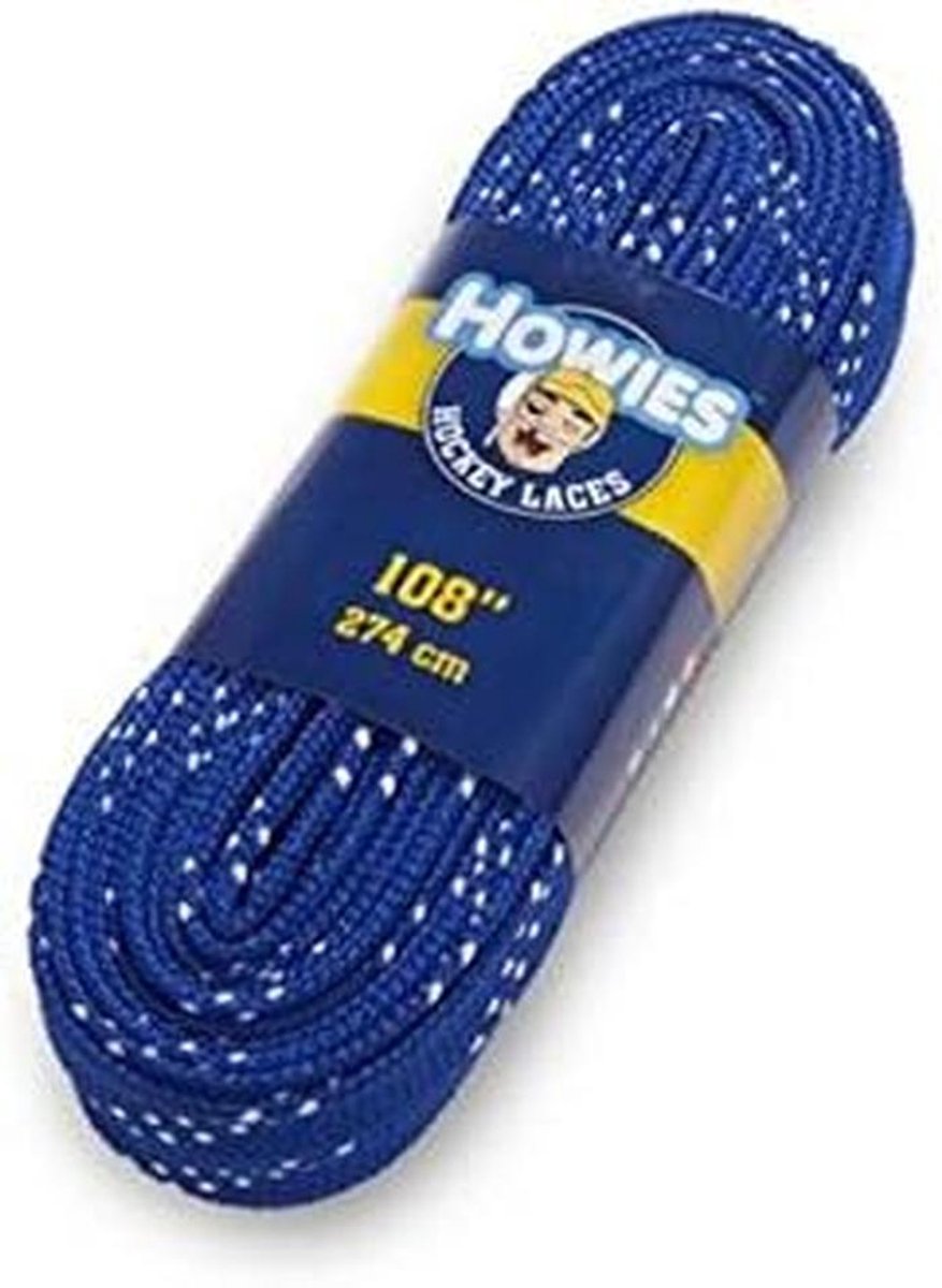 IJshockeyschaats Veters Zonder Waslaag - Sterk Polyester - Royalblauw