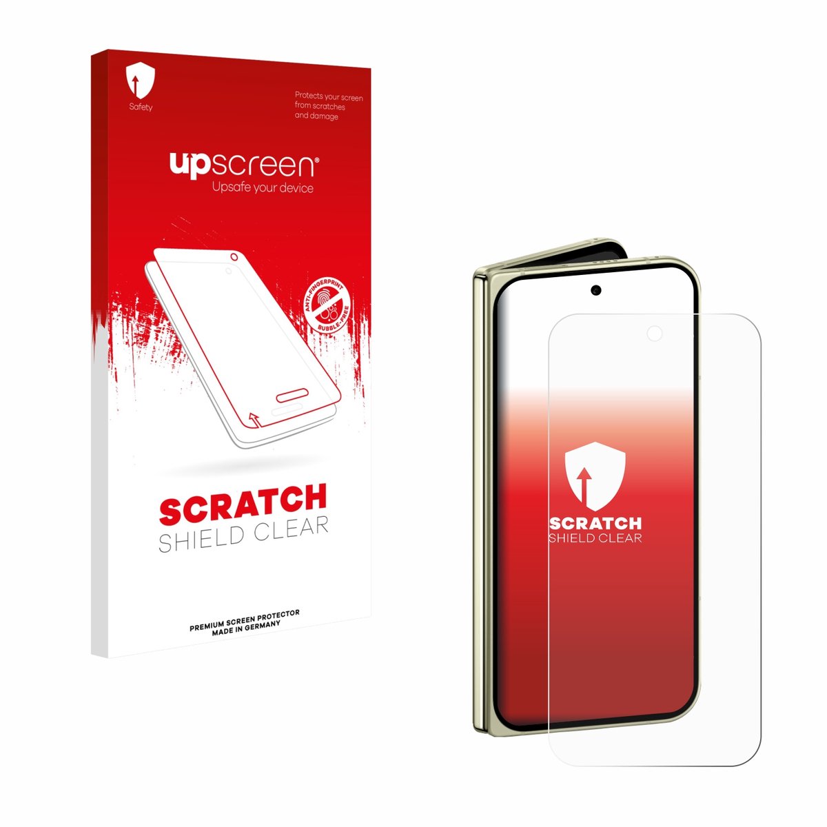 upscreen - Screenprotector voor Google Pixel 10 Pro Fold - Folie Beschermfolie transparant