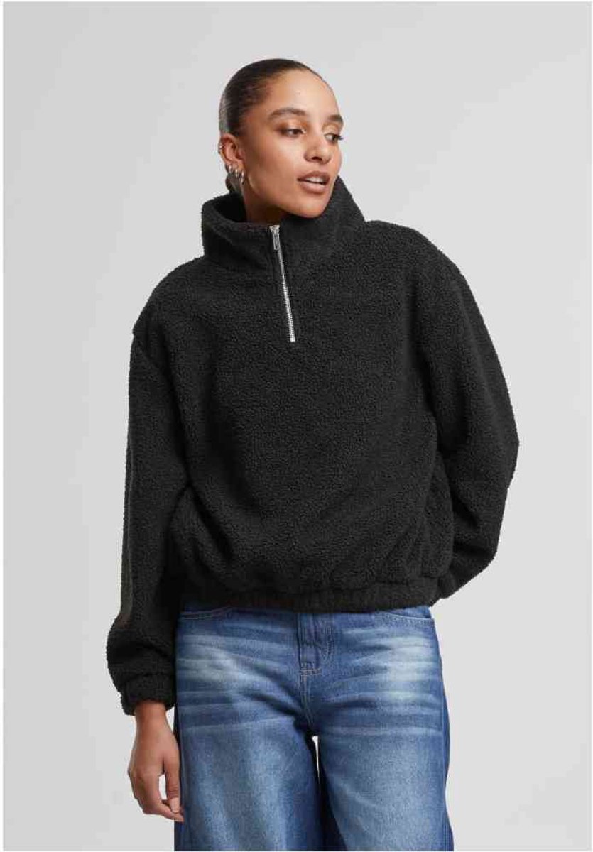 Urban Classics Sherpa Troya Sweater/trui M Zwart