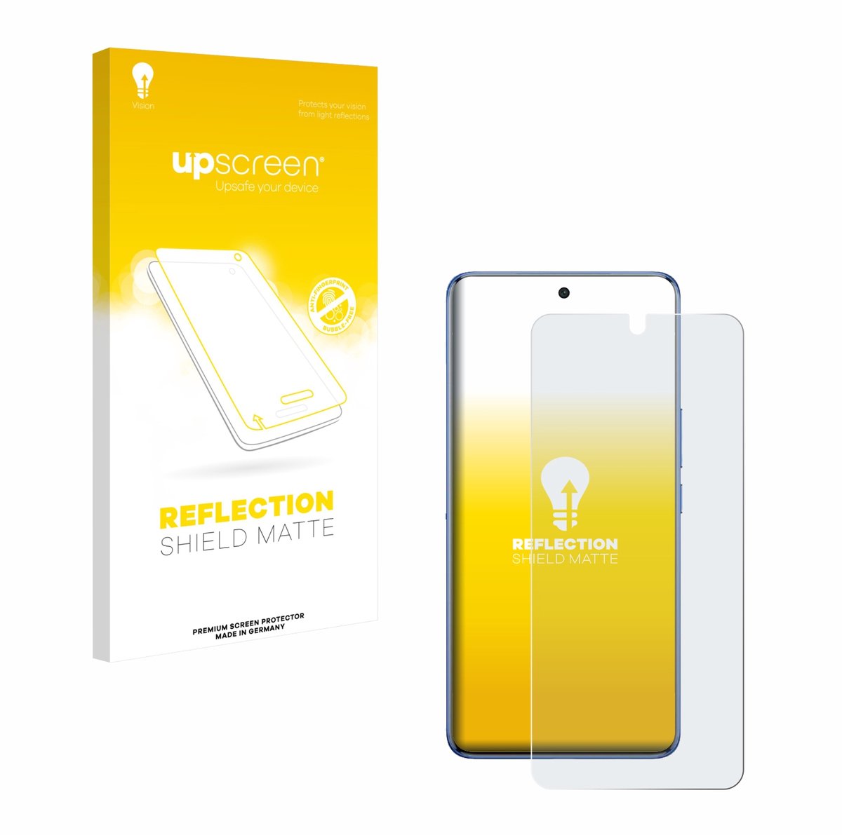 upscreen - Screenprotector voor Vivo V60 - Folie Beschermfolie anti glare matte