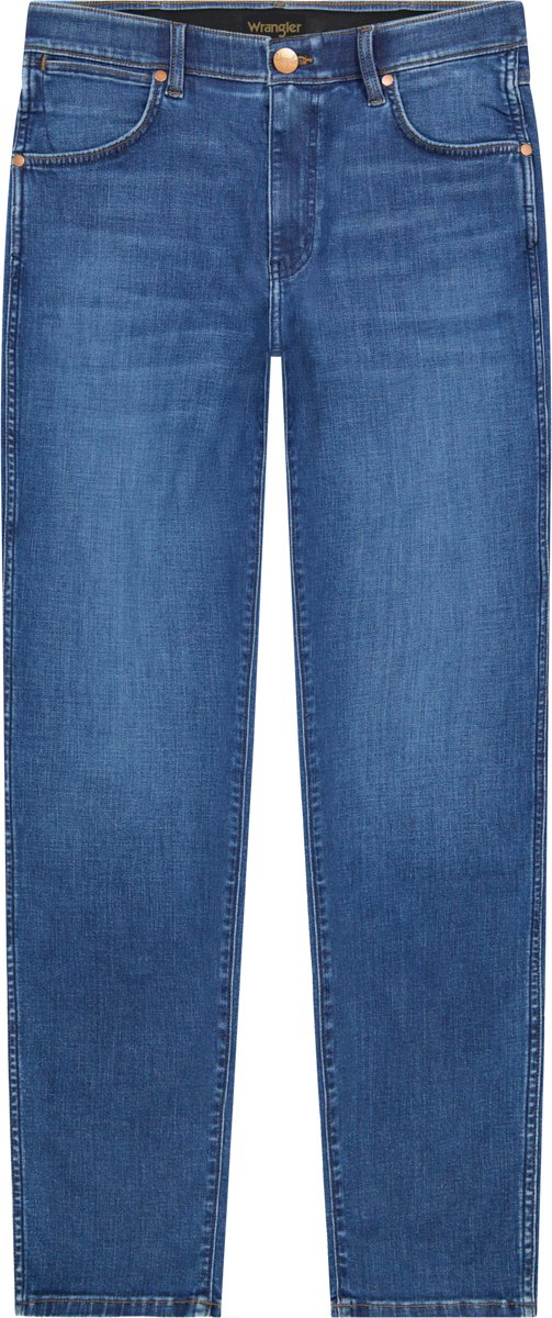 Wrangler - Larston - Heren Slim-fit Jeans - Dandelion Summer
