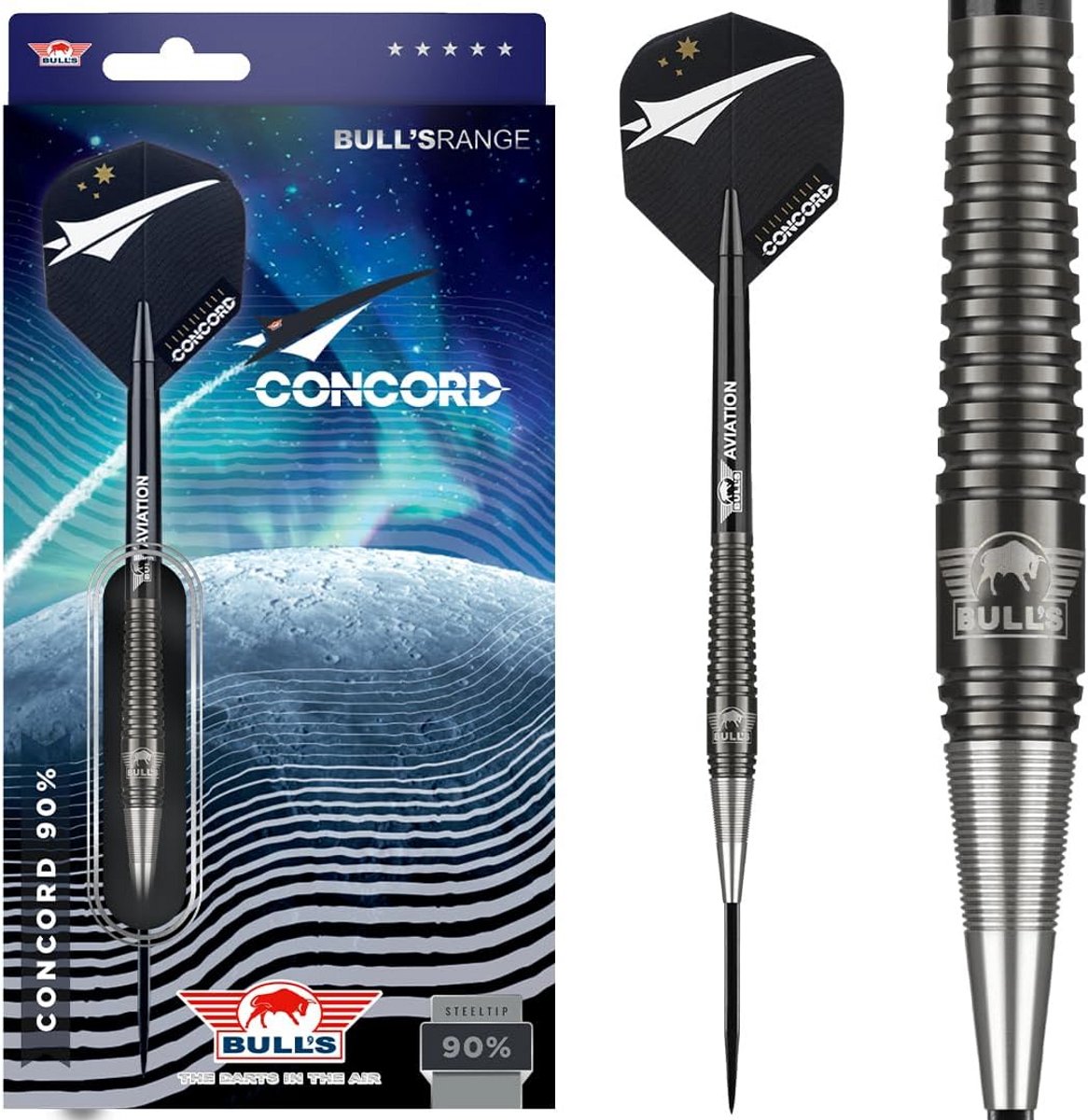 Steeltip Darts 90% Tungsten 24 gram Set