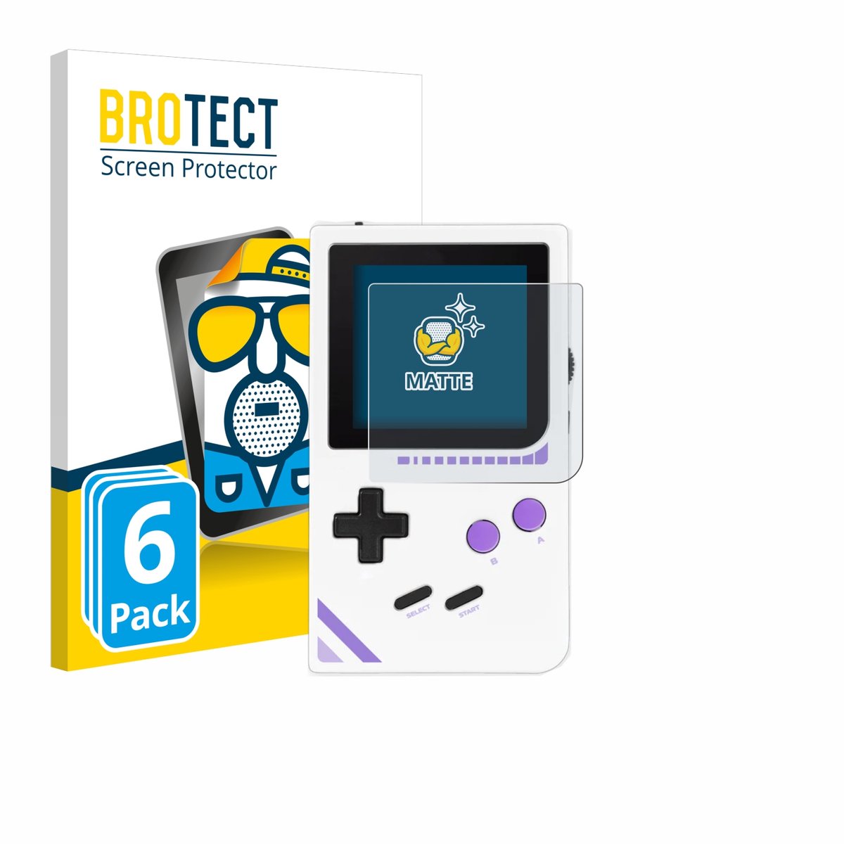 BROTECT - Screenprotector voor Modretro Chromatic - Folie Beschermfolie matte 6 Stuks
