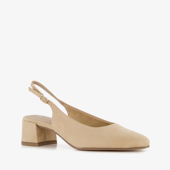 Tamaris dames slingback pumps beige - Maat 37