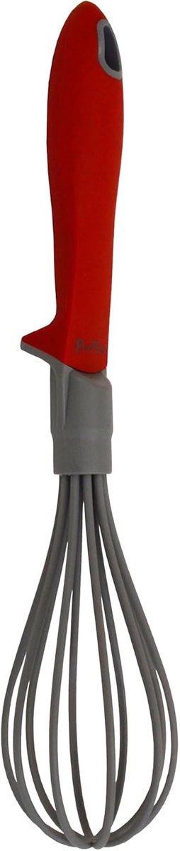 Keukengarde - Klopper - Beslag Maken - Zwevend Handvat - 315 cm - Rood